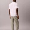 Plissierte Pull-On-Hose aus Leinenmischung Plissierte Pull-On-Hose aus Leinenmischung