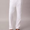 Plissierte Pull-On-Hose aus Leinenmischung Plissierte Pull-On-Hose aus Leinenmischung