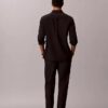 Plissierte Pull-On-Hose aus Leinenmischung Plissierte Pull-On-Hose aus Leinenmischung