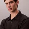 Polo-Pullover aus extrafeiner Merino-Mischung Polo-Pullover aus extrafeiner Merino-Mischung