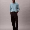 Polo-Pullover aus extrafeiner Merino-Mischung Polo-Pullover aus extrafeiner Merino-Mischung