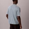 Polo-Pullover aus Leinenmischung