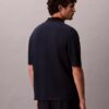 Polo-Pullover aus Leinenmischung