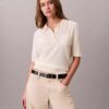 Polo-Pullover aus Merinowolle Polo-Pullover aus Merinowolle