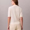 Polo-Pullover aus Merinowolle Polo-Pullover aus Merinowolle