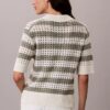 Polo-Shirt aus offenem Strick Polo-Shirt aus offenem Strick