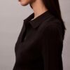 Polo-T-Shirt aus glatter Baumwollrippe Polo-T-Shirt aus glatter Baumwollrippe