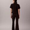 Ponte-Hose mit ausgestelltem Bein