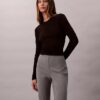 Ponte-Hose mit schmalem, ausgestelltem Bein Ponte-Hose mit schmalem, ausgestelltem Bein