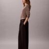 Ponte-Hose mit weitem Bein Ponte-Hose mit weitem Bein