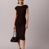 Ponte-Midi-Kleid