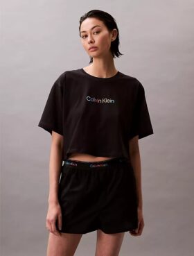 Popeline-Schlafshorts mit Pride-Logo