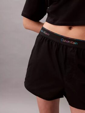 Popeline-Schlafshorts mit Pride-Logo