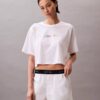 Popeline-Schlafshorts mit Pride-Logo Popeline-Schlafshorts mit Pride-Logo
