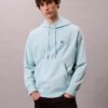 Premium-Frottee-Hoodie mit Monogram in lockerer Passform