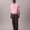 Premium-Frottee-Hoodie mit Monogram in lockerer Passform