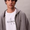 Premium-Frottee-Hoodie mit Reißverschluss und lockerer Passform Premium-Frottee-Hoodie mit Reißverschluss und lockerer Passform