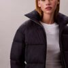 Pufferjacke mit durchgehendem Monogram Pufferjacke mit durchgehendem Monogram