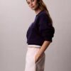 Pull-On-Shorts aus Baumwollpopeline