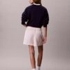 Pull-On-Shorts aus Baumwollpopeline