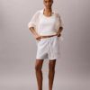 Pull-On-Shorts aus doppelter Gaze Pull-On-Shorts aus doppelter Gaze