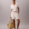 Pull-On-Shorts aus doppelter Gaze Pull-On-Shorts aus doppelter Gaze