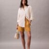 Pull-On-Shorts aus doppelter Gaze