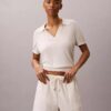 Pull-On-Shorts aus doppelter Gaze Pull-On-Shorts aus doppelter Gaze