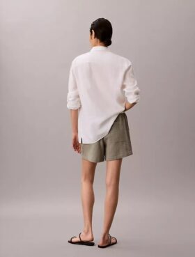 Pull-On-Shorts aus doppelter Gaze