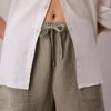 Pull-On-Shorts aus doppelter Gaze Pull-On-Shorts aus doppelter Gaze