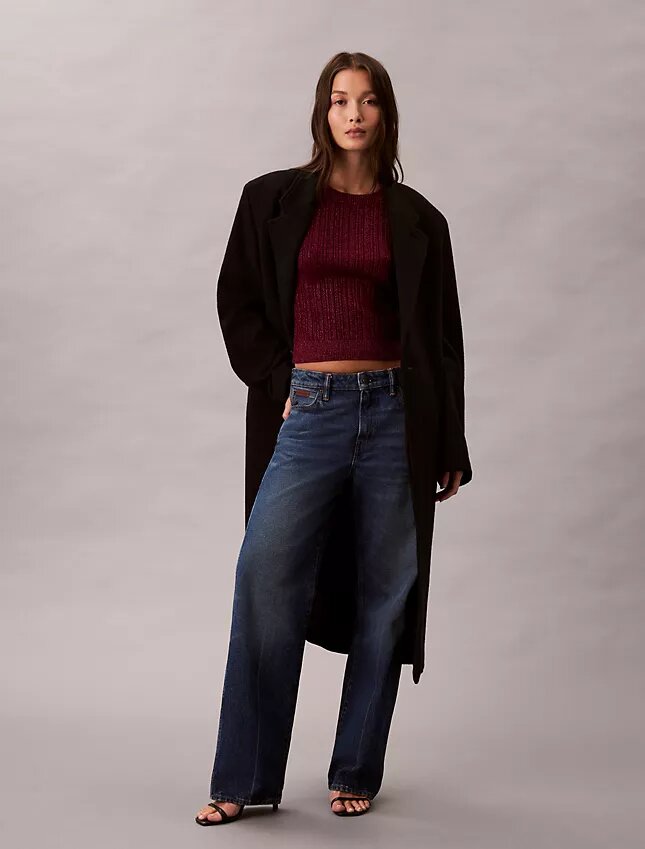 Pullover aus Lurex-Merinowollmischung Pullover aus Lurex-Merinowollmischung