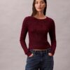 Pullover aus Lurex-Merinowollmischung Pullover aus Lurex-Merinowollmischung