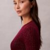 Pullover aus Lurex-Merinowollmischung Pullover aus Lurex-Merinowollmischung