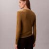Pullover aus Merinowolle mit V-Ausschnitt