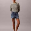 Pullover mit offenem Strickmuster