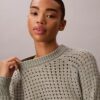 Pullover mit offenem Strickmuster