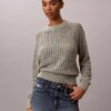 Pullover mit offenem Strickmuster