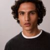 Pullover mit Rundhalsausschnitt aus extrafeiner Merinomischung Pullover mit Rundhalsausschnitt aus extrafeiner Merinomischung
