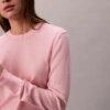 Pullover mit Rundhalsausschnitt aus extrafeiner Merinomischung Pullover mit Rundhalsausschnitt aus extrafeiner Merinomischung