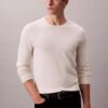 Pullover mit Rundhalsausschnitt aus extrafeiner Merinomischung Pullover mit Rundhalsausschnitt aus extrafeiner Merinomischung