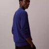 Pullover mit Rundhalsausschnitt aus extrafeiner Merinomischung Pullover mit Rundhalsausschnitt aus extrafeiner Merinomischung