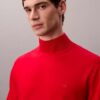 Pullover mit Stehkragen aus Merinowolle