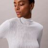 Pullover mit Stehkragen aus Viskosemischung Pullover mit Stehkragen aus Viskosemischung