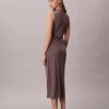 Raffiniertes Jersey-Kleid mit Raffungen Raffiniertes Jersey-Kleid mit Raffungen
