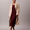 Raffiniertes Midi-Kleid aus Baumwolle Raffiniertes Midi-Kleid aus Baumwolle