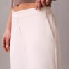 Reisehose aus Stretch-Crêpe