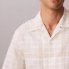 Relaxed-Fit-Hemd aus Leinenmischung mit Karomuster Relaxed-Fit-Hemd aus Leinenmischung mit Karomuster