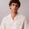 Relaxed-Fit-Hemd aus Leinenmischung mit Karomuster Relaxed-Fit-Hemd aus Leinenmischung mit Karomuster
