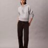 Relaxed-Hoodie mit Pailletten-Monogramm aus Fleece