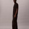 Relaxed T-Shirt mit Micro Logo-Grafik Relaxed T-Shirt mit Micro Logo-Grafik